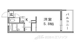 レオパレス緑の香芝間取り図面
