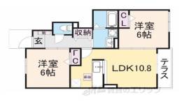 プライム　コート　Ｂ間取り図面