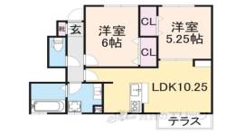 コージーコートＢ棟間取り図面
