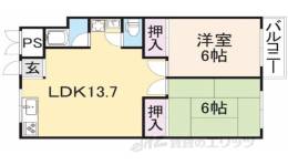 松ヶ丘コーポ間取り図面