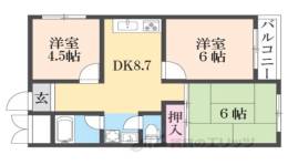 松ヶ丘コーポ間取り図面