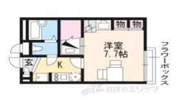 レオパレスシュークル　大和桜井間取り図面