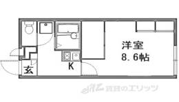 レオパレスかつらぎ間取り図面