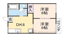 フォーブル１間取り図面