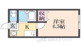 メゾンシャトー１間取り図面