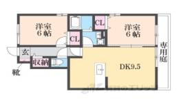 ローズコート梨子ノ木間取り図面