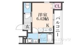 アミティエ南草津間取り図面