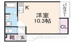 ディアコート生駒間取り図面