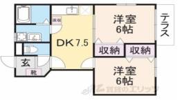 ウッディタウンＢ棟間取り図面