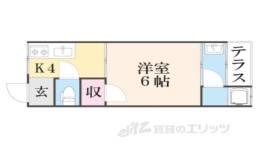 日生ハイツB棟間取り図面
