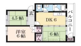 郡山駅前団地８号棟間取り図面