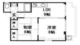 コーポ綿町間取り図面