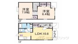ソレイユ堀溝間取り図面