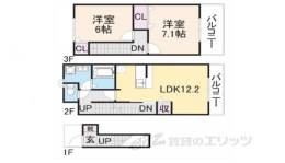 メゾン河北間取り図面