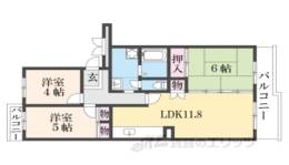馬見南６丁目団地３号棟間取り図面