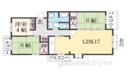 馬見南６丁目団地９号棟間取り図面
