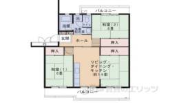真美ケ丘６丁目団地２４号棟間取り図面