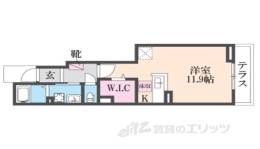 プラシード　グランツ　２間取り図面