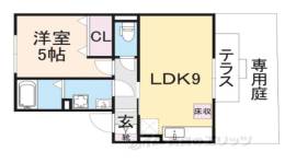 アトリオ・フラン　Ｂ棟間取り図面