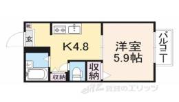ヴィラ・かしの木２間取り図面