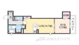 PISO丹波口間取り図面