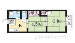 翆甲園ハイツ間取り図面