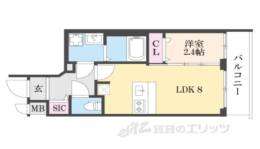 ファステート京都西陣エール間取り図面