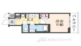 ファステート京都西陣エール間取り図面