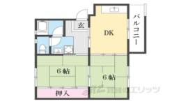 西大和片岡台団地２４号棟間取り図面