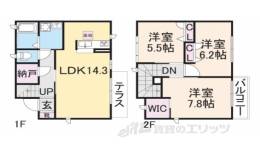 グレイスコート・香芝間取り図面