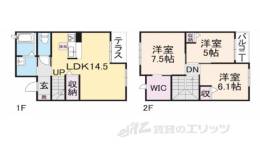 グレイスコート・香芝間取り図面