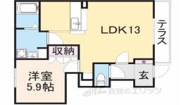 Ｌｅａｐ　柔２間取り図面