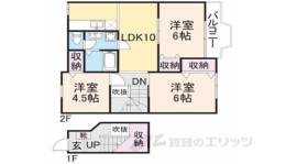 ヴィラ・サニーフラット　Ｂ間取り図面