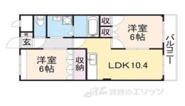 ラ・ポーラ滝川１２間取り図面