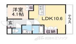 ラ・ポーラ滝川１２間取り図面