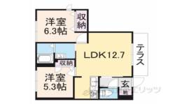 アルティ逢坂間取り図面