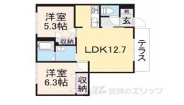 アルティ逢坂間取り図面