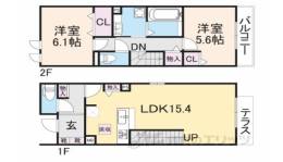 グランデフェリーチェP棟間取り図面