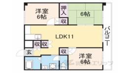 矢追マンション間取り図面