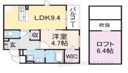 クリール　ポッシュT&K間取り図面