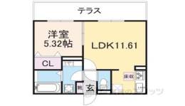 エクセディ１間取り図面