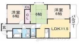 ベルドミール間取り図面
