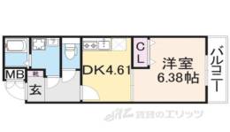 グランデコート竹鼻EAST間取り図面