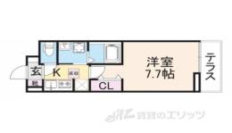 ブランメゾン帷子ノ辻間取り図面