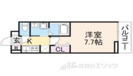 ブランメゾン帷子ノ辻間取り図面