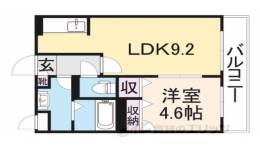 ベレオ天理間取り図面