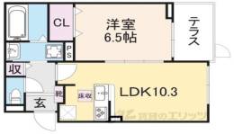 カーサアリビオ間取り図面