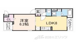 レジデンス香里間取り図面