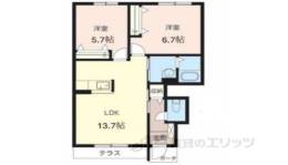 コンフォート東福寺間取り図面