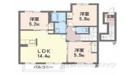 コンフォート東福寺間取り図面
